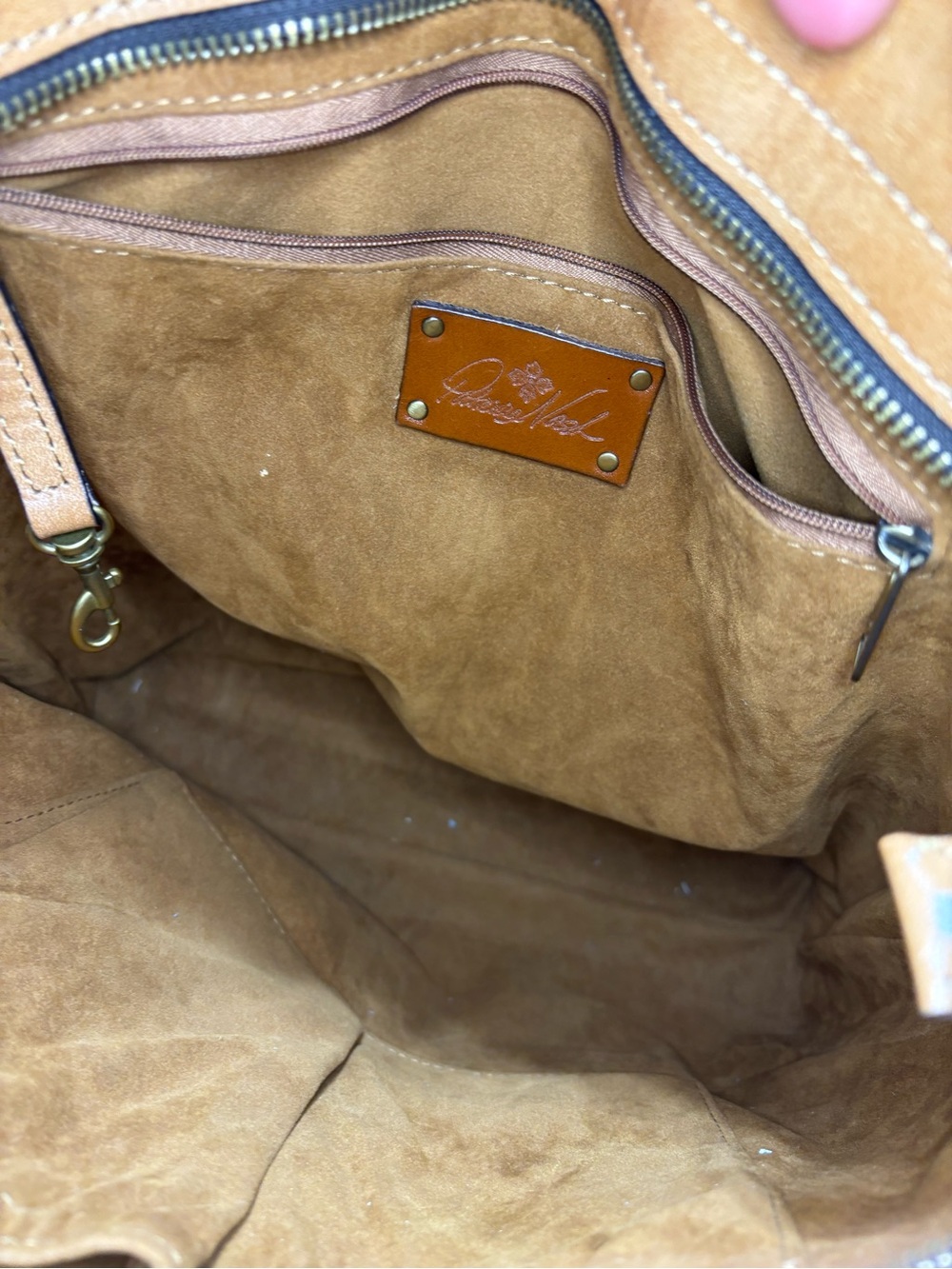 Patricia Nash Rena Woven Leather Tote Bag - Picture 9 of 11